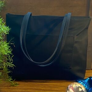 Donna Karan Classic Nylon Black Tote